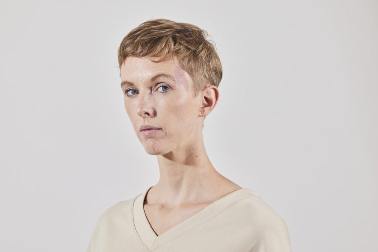 Die preisgekrönte Kabarettistin.⇒Joham