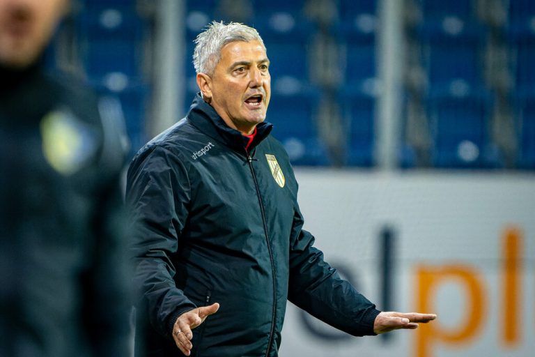 Markus Mader geht den Aufstiegskampf pragmatisch an: Am Ende zählt für den 57-Jährigen das Ergebnis. ⇒GEPA