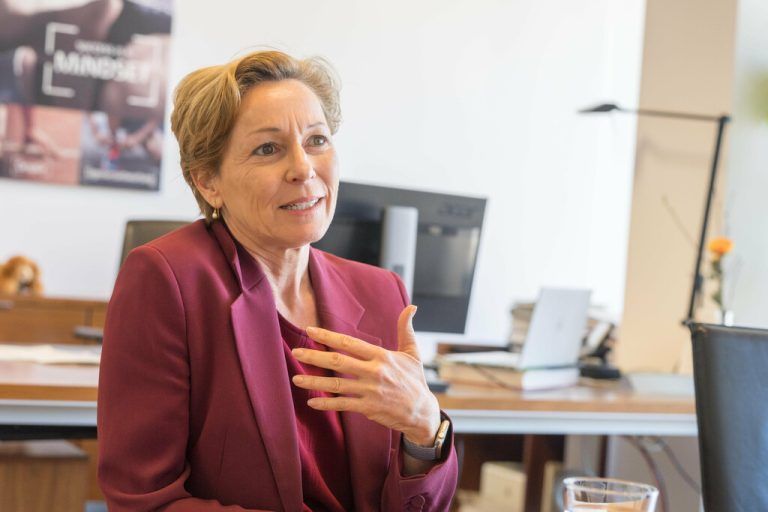 Gesundheitslandesrätin Martina Rüscher steht mit der Umstrukturierung der Vorarlberger Spitalslandschaft intensiv im Fokus.⇒stiplovsek