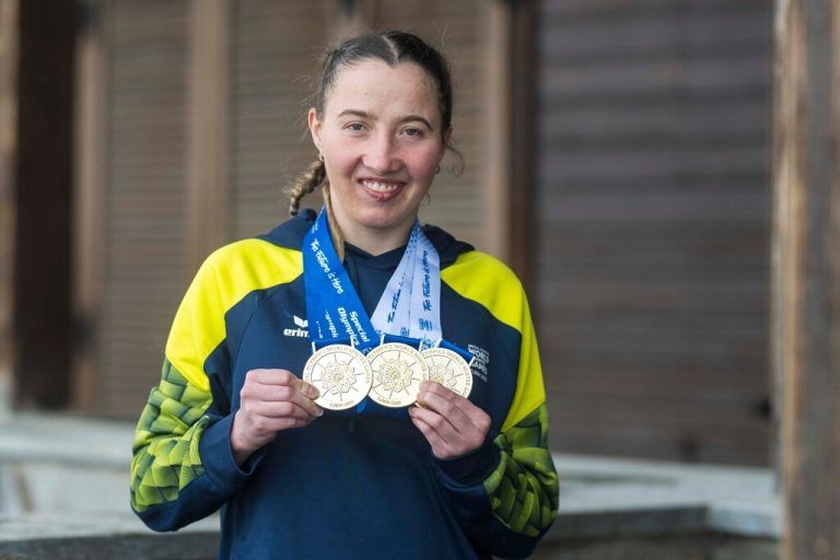Jasmin Heim wurde zur Sportlerin des Jahres ausgezeichnet. ⇒GEPA