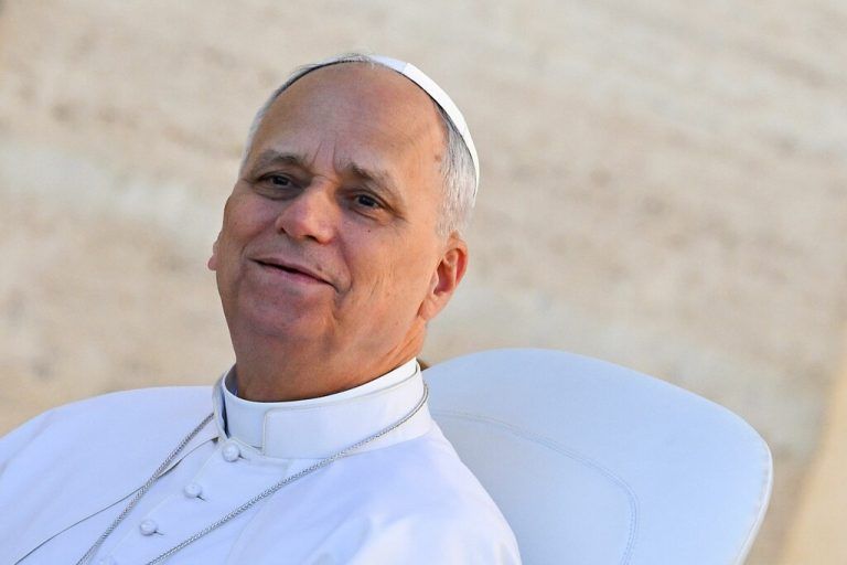 Kirchenoberhaupt Leo XIV.nahm an Zeremonie teil. ⇒AFP