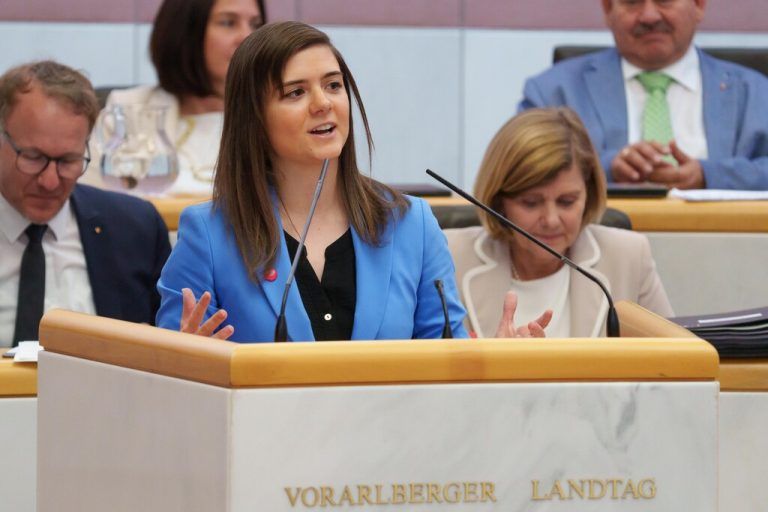 Neos-Landtagsabgeordnete Fabienne Lackner. ⇒Stiplovsek