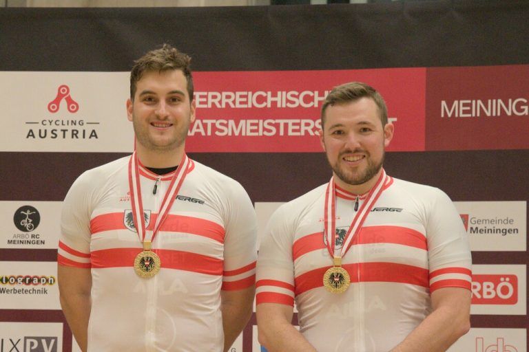 Unschlagbar: Stefan Feurstein und Patrick Schnetzer. Cycling Austria