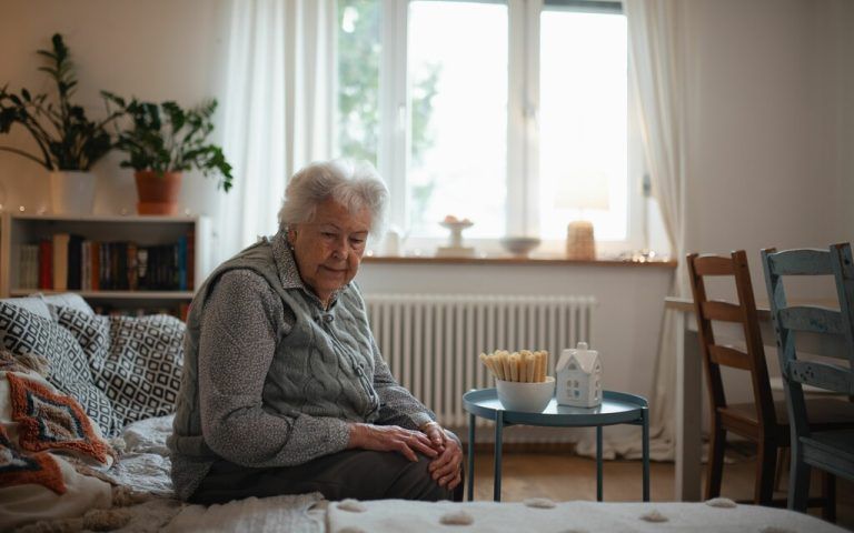 Vereinsamung ist ein wesentlicher Risikofaktor für die Gesundheit von alten Menschen.⇒canva, Bereuter
