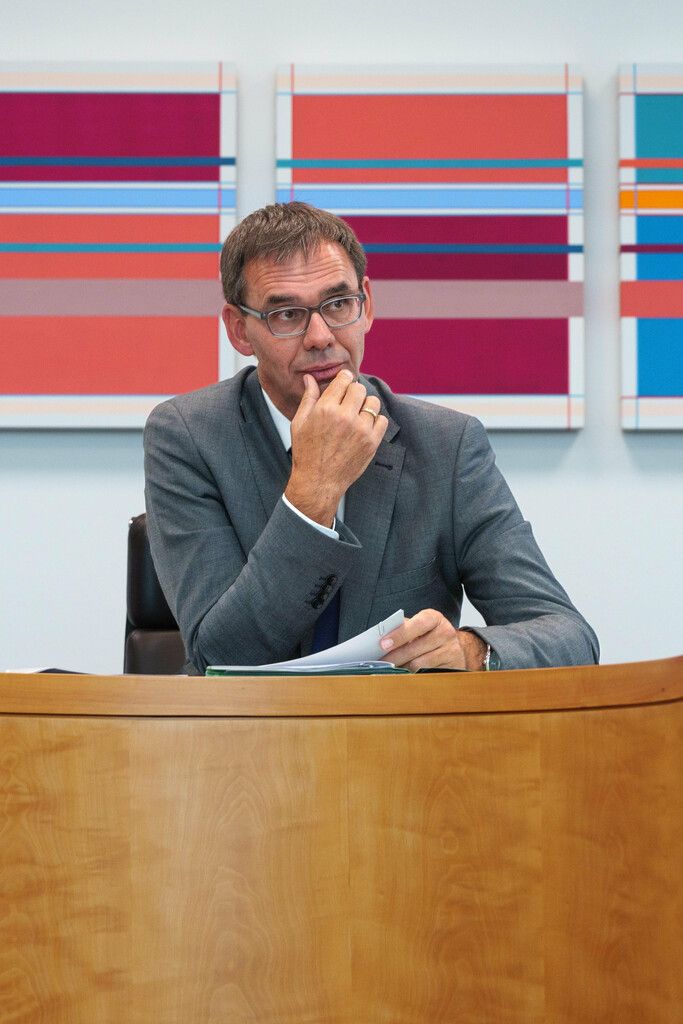 Wallner und Fäßler demonstrieren Einigkeit bei Spitalsreform.⇒NEUE