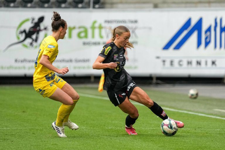 Brigitta Pulins trifft und trifft – und führt so die Torschützenliste an. ⇒Dietmar Stiplovsek