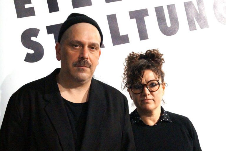 Das Ensmble Unpop mit Regisseur Stephan Kasimir und Bühnen- und Kostümbildnerin Caro Stark.⇒Ritter (7)