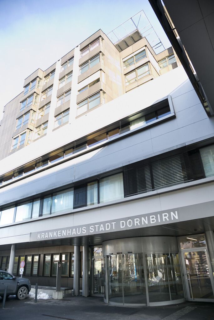 Das Krankenhaus Dornbirn. ⇒Neue