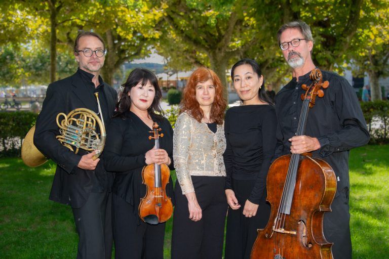 Das Robert-Kahn-Kammerensemble.⇒Villa Falkenhorst