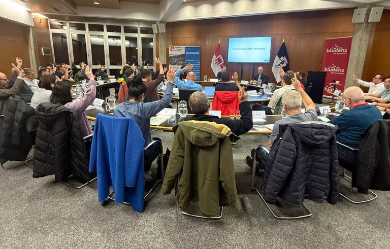 Die Bludenzer Stadtvertretung beschloss die Gebühren.⇒stb