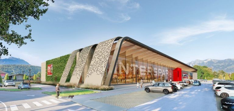 Die Gesamteröffnung ist für Herbst 2026 geplant. ⇒INTERSPAR/KBIA