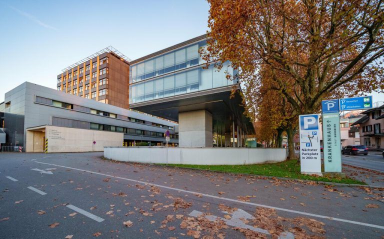 Die Zukunft des Dornbirner Stadtspitals ist offen. ⇒Stiplovsek