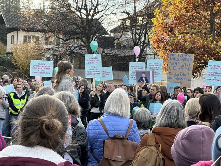 Protest gegen Schließung