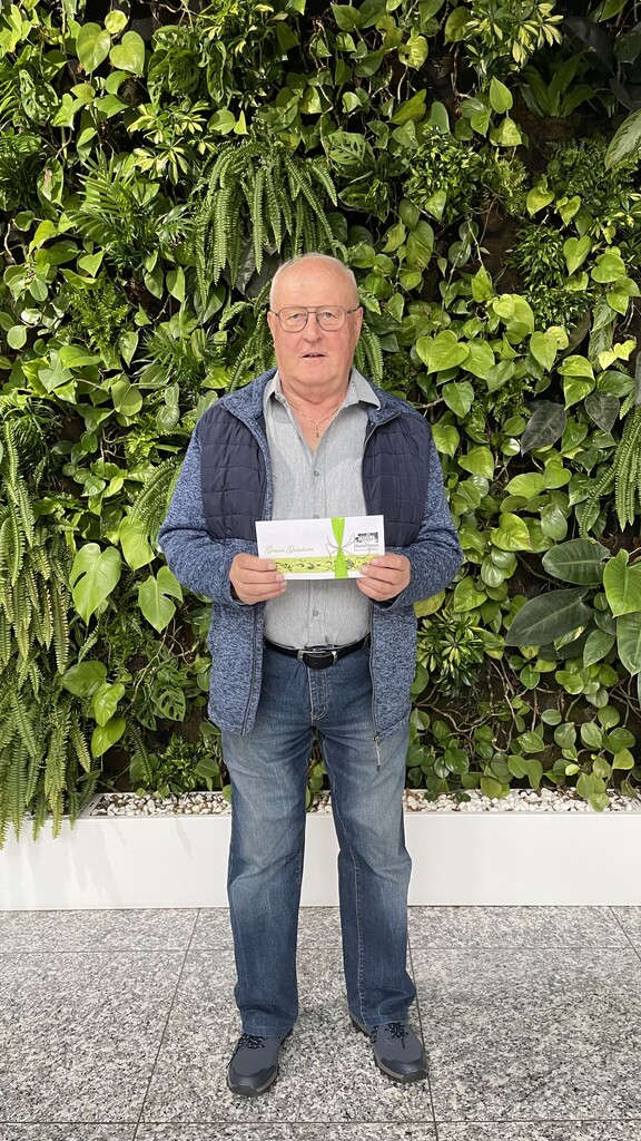 Gutschein an Edmund Berchtold