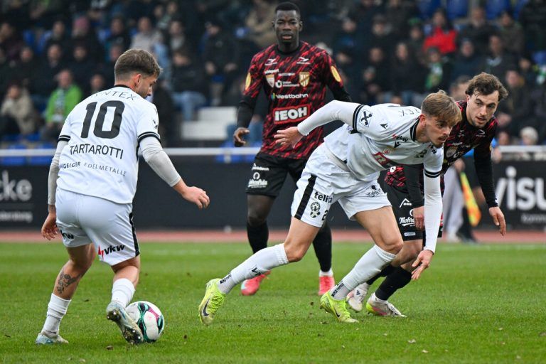 Für SWB-Coach Andy Heraf war das Derby gegen Austria Lustenau trotz der späten Niederlage ein Schritt nach vorne. ⇒GEPA/Lerch