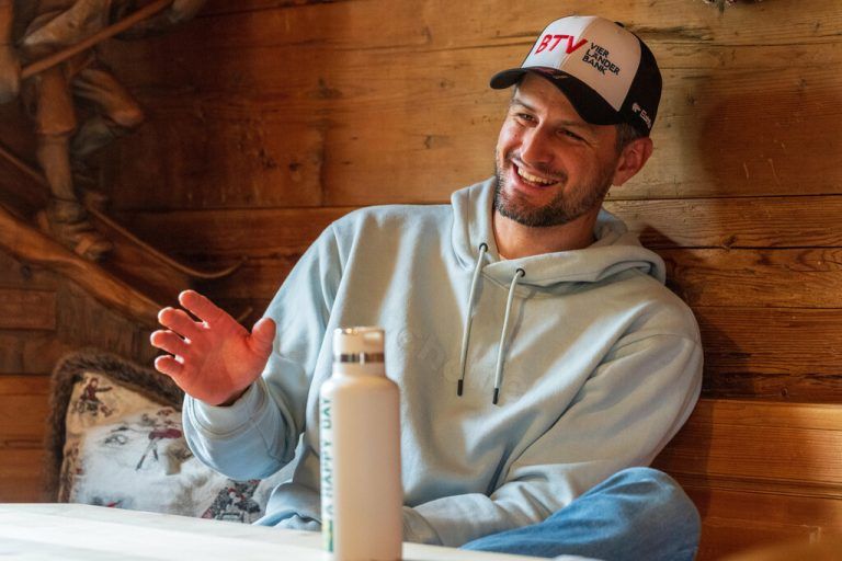 Johannes Strolz beim Sport-Talk mit der NEUE.⇒Dietmar Stiplovsek