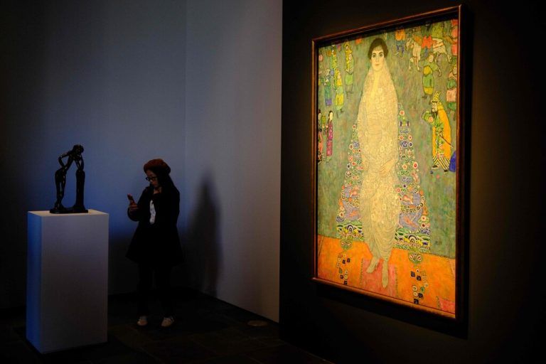 Klimts „Bildnis Elisabeth Lederer“. ⇒afp