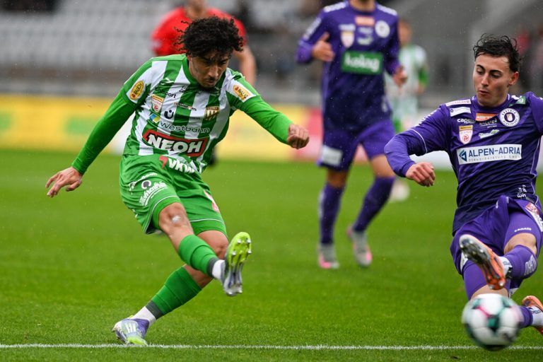 Mohamed-Amine Bouchenna sorgte für das frühe 1:0. ⇒GEPA/Lerch (2)