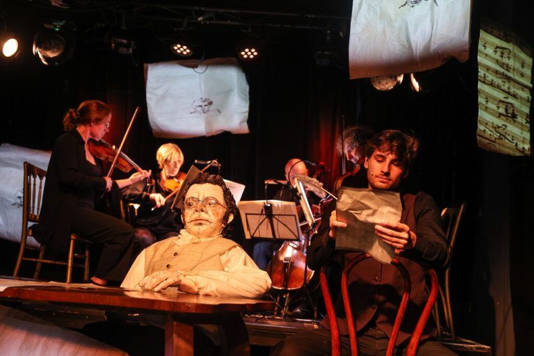 Schauspieler Angelo Konzett (r.) wird Franz Schubert zum Leben erwecken. ⇒⇒Barbara Pálffy