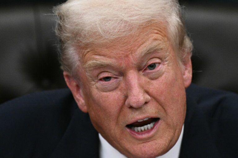 US-Präsident Donald Trump steht in der Kritik der Kirche. ⇒AFP