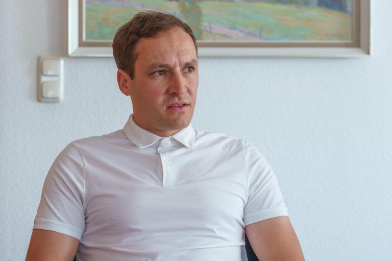 Bürgermeister Klaus Sohm.⇒kh