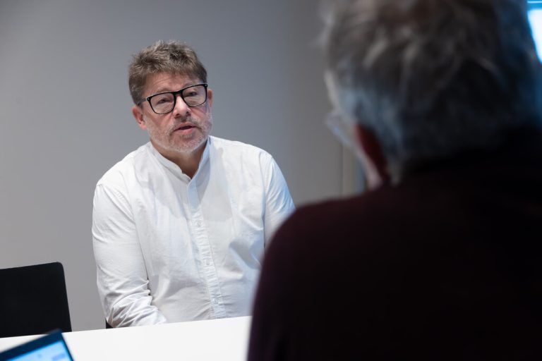 Burkhard Walla, Präsident der Ärztekammer Vorarlberg, im NEUE-Gespräch.⇒Hartinger