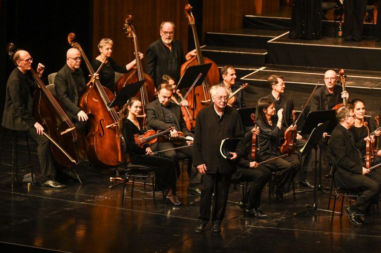Der flämische Dirigent Philippe Herreweghe beehrte mit dem Collegium Vocale Gent und dem Orchestre des Champs-Elysées Bregenz.⇒Mittelberger