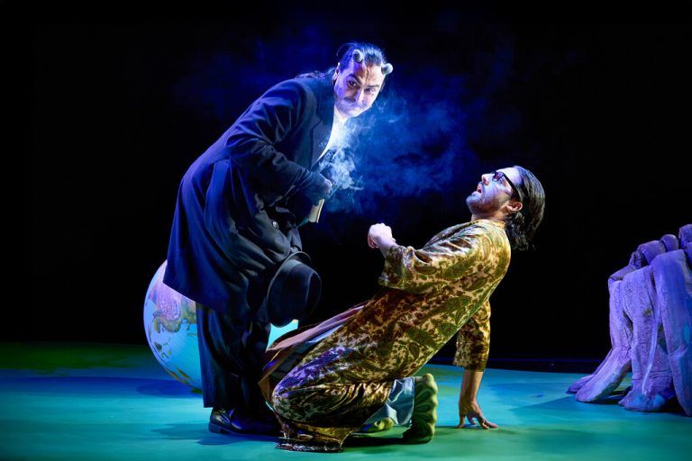 Die Schauspieler Suat Ünaldi und Elias Baumann. ⇒Anja Köhler.