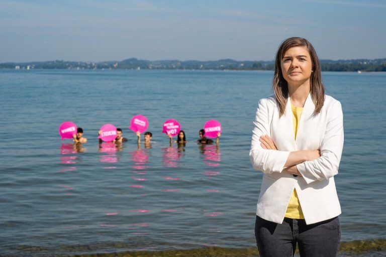 Fabienne Lackner von den Neos.⇒neos