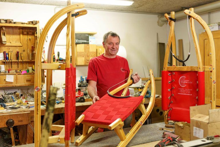 Rodel aus Meisterhand