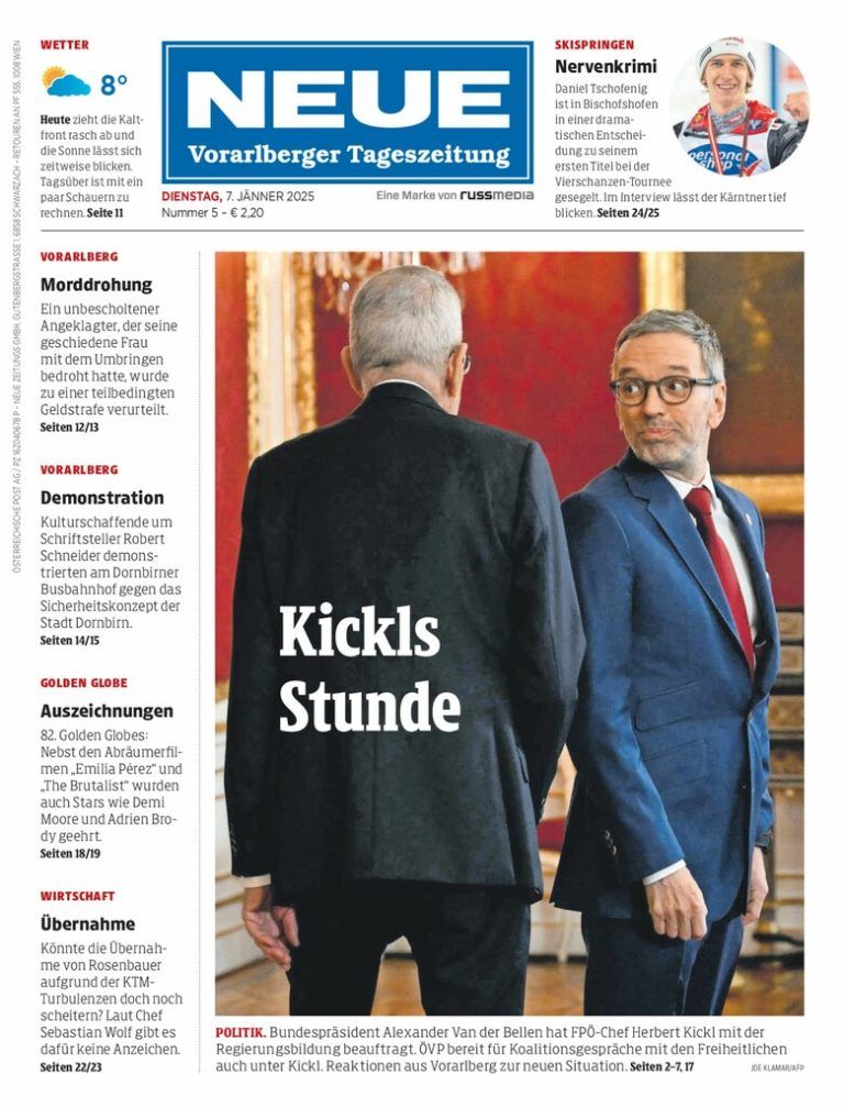 An Johresrückblick? Eu gib i scho!