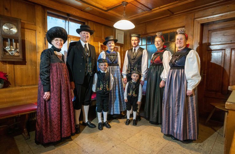 Für Familie Nigsch ist die Tracht ein Teil des Familienerbes. ⇒stiplovsek