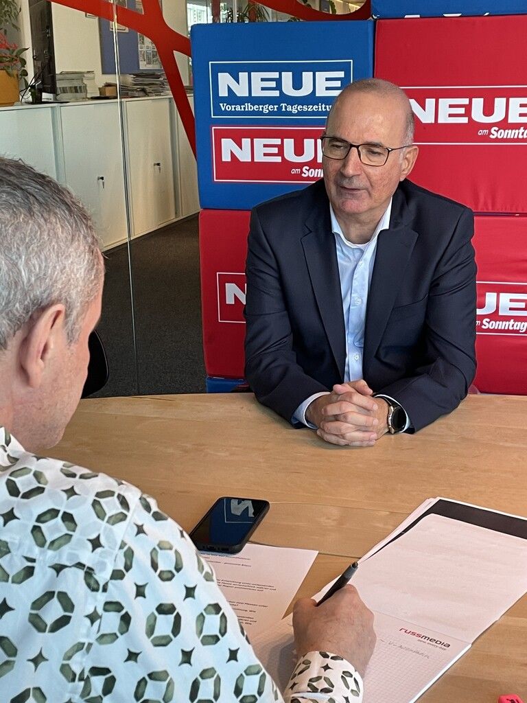 Geschäftsführer Nilly Nail hob im Gespräch mit der NEUE das neue Format AustriaMobil hervor. ⇒um/th