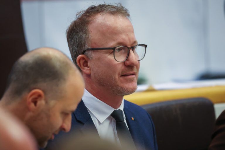 Landesrat Chris­tian Gantner.⇒steurer