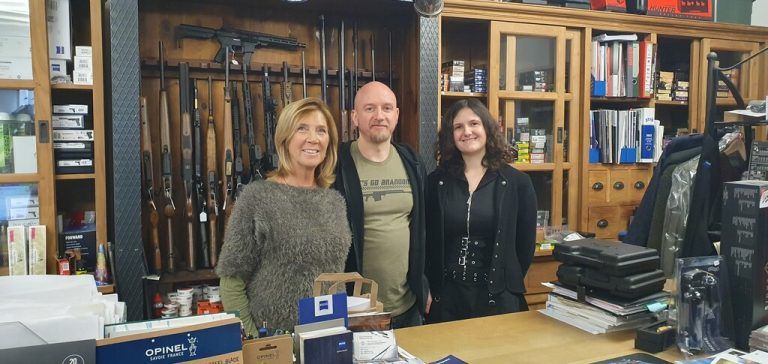 Margot Boss-Deuring, Marco Robl und Rhena Maier.⇒wpa