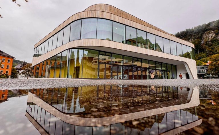 Sorgt weiterhin für Debatten: Das Monforthaus in Feldkirch.⇒Stiplovsek