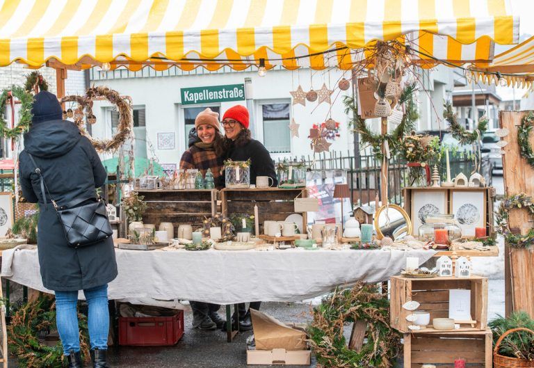 Über 40 Stände erwartet die Besucher dieses Jahr auf dem Adventmarkt in Lauterach.⇒Silvia Natter