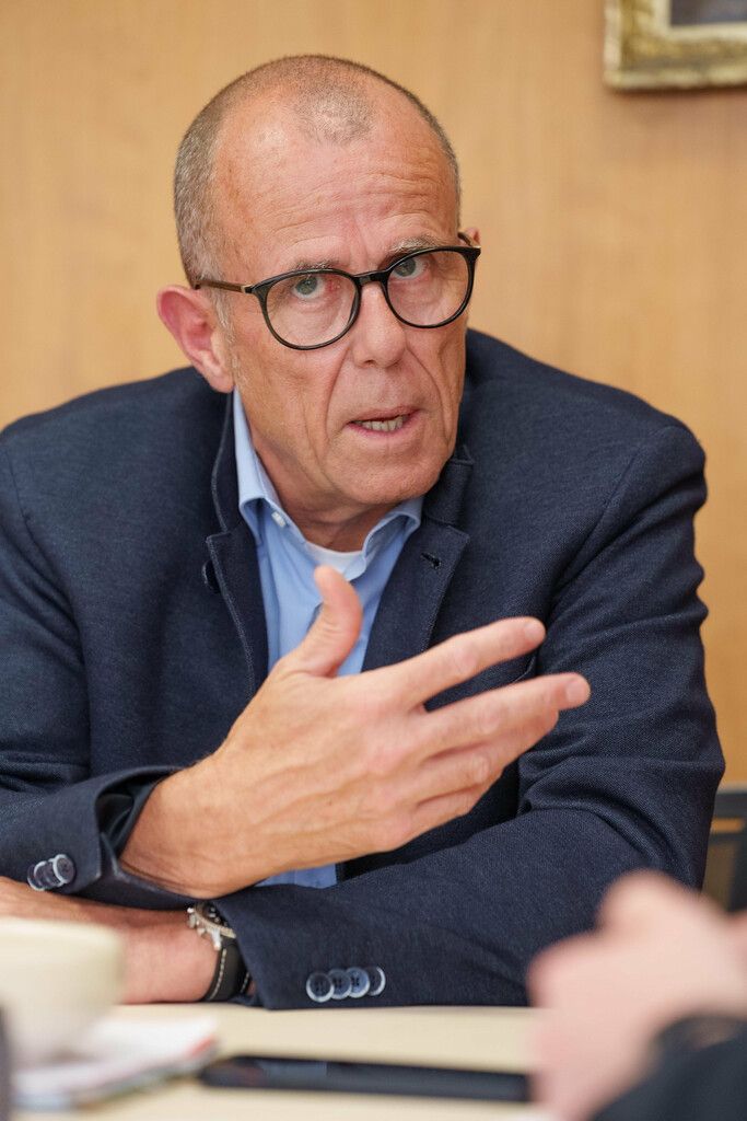 Walter Gohm, Präsident des Vorarlberger Gemeindeverbands und Bürgermeister von Frastanz. ⇒Stiplovsek