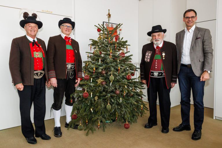 Zu Besuch im Büro des Landeshauptmanns.vlk/hofmeister