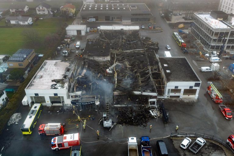 Das ganze Ausmaß der Zerstörung wurde erst bei Tageslicht sichtbar.