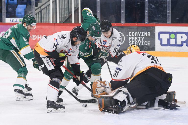 David Madlener hielt praktisch keine Scheibe fest: Fünf von neun Schüssen waren drin. ©Fradimedia
