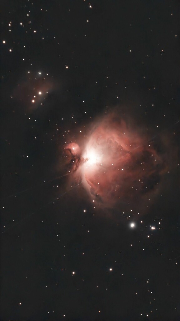 Der Orionnebel. Hier entstehen neue Sonnen.Paul Baumgartner