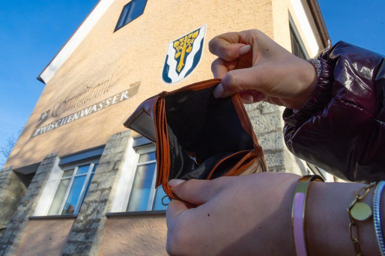 Die finanzielle Lage in Zwischenwasser ist äußerst angespannt.