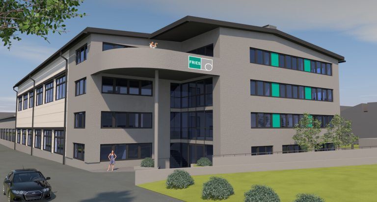 Eine Visualisierung des Neubaus in Sulz.fries