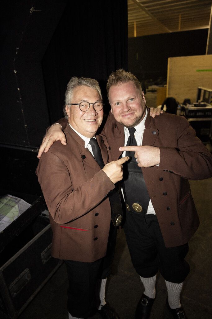 Ernst Hutter (l.) und sein Nachfolger Alexander Wurz.⇒hutter