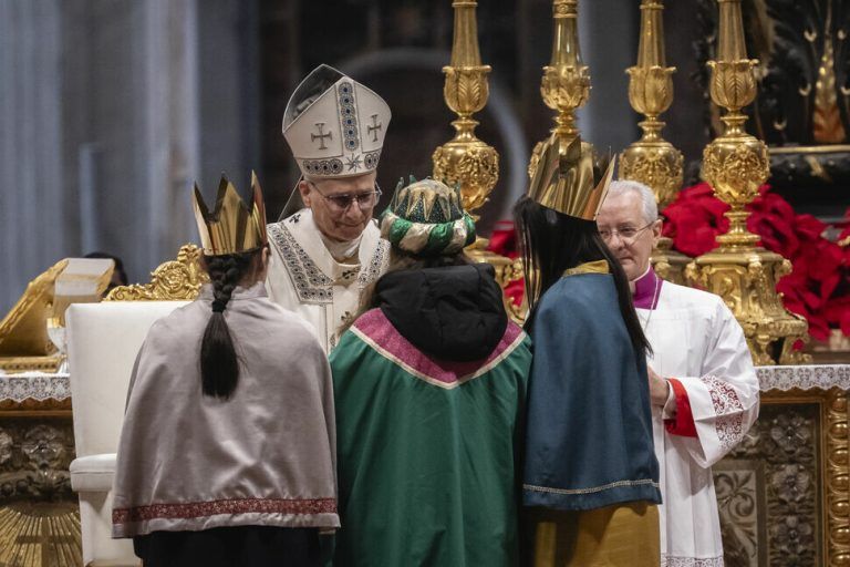 Österreichische Sternsinger besuchten den Papst