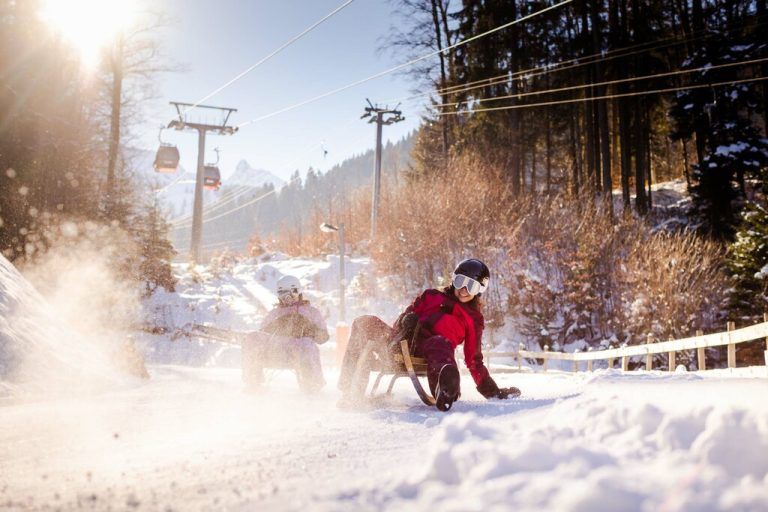 Start am Erlebnisberg Golm