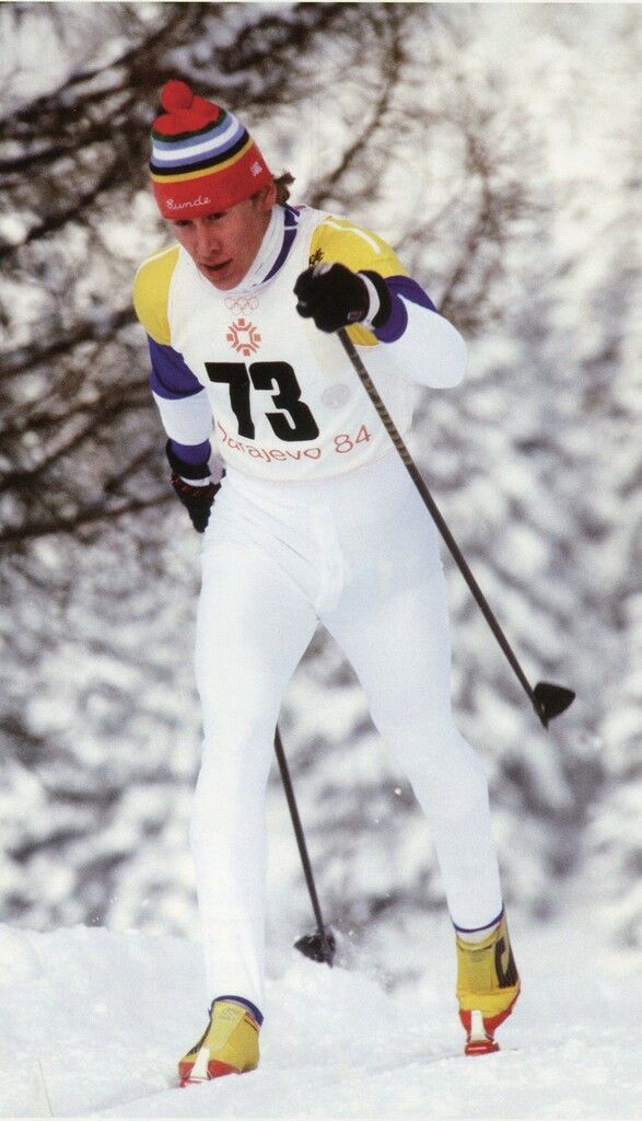Gunde Svan sowie unten Ljubow Jegerowa.Archiv Otto Schwald (2)