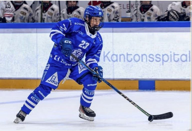 Kutzer steuerte einen Treffer bei.⇒EV Zug