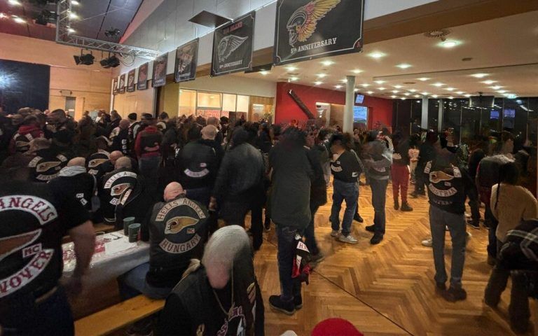 Laut LPD Kärnten verlief die Feier der Hells Angels ruhig.⇒Privat/LPD